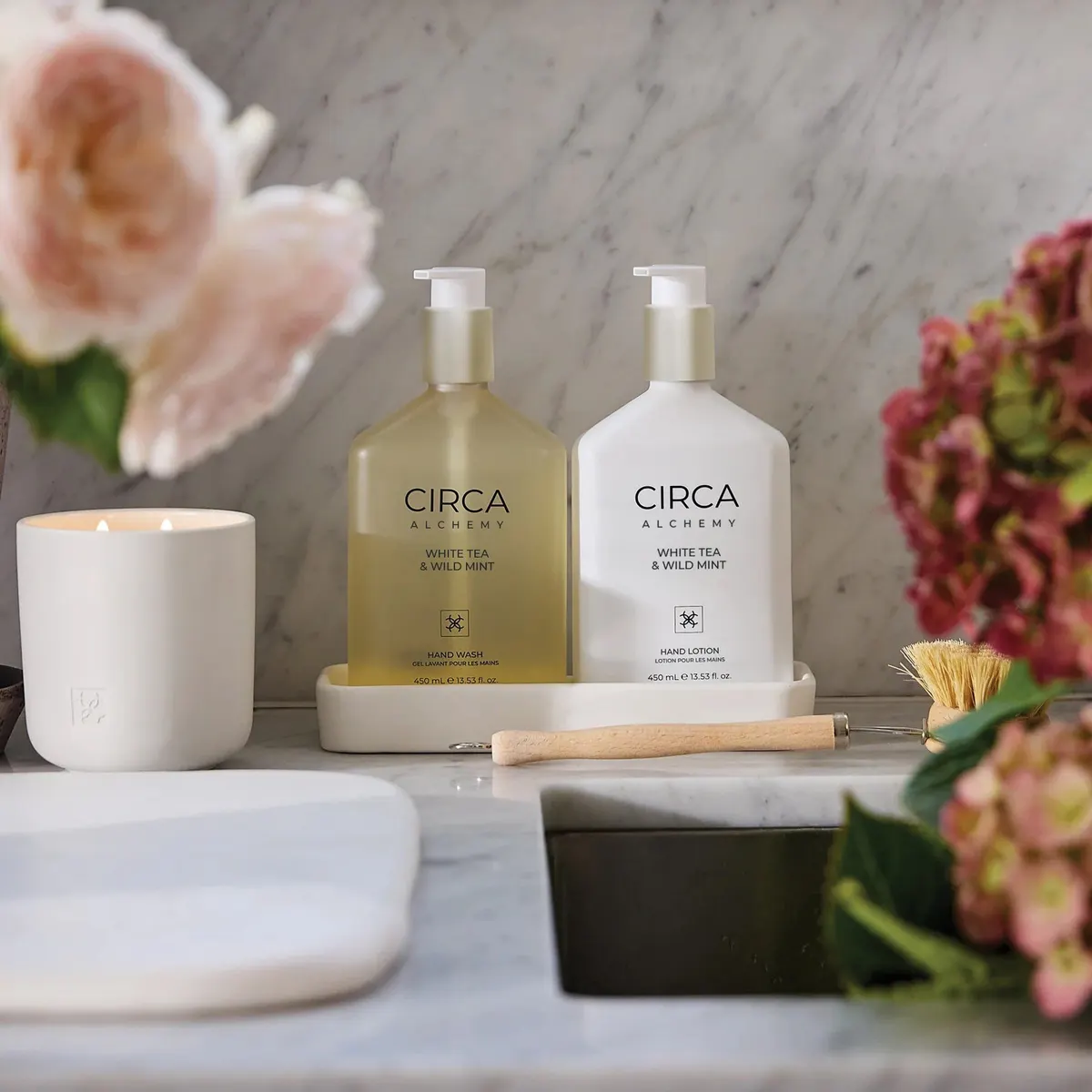 CIRCA Alchemy Hand Care Duo Pack 900ml - White Tea & Wild Mint, view 2