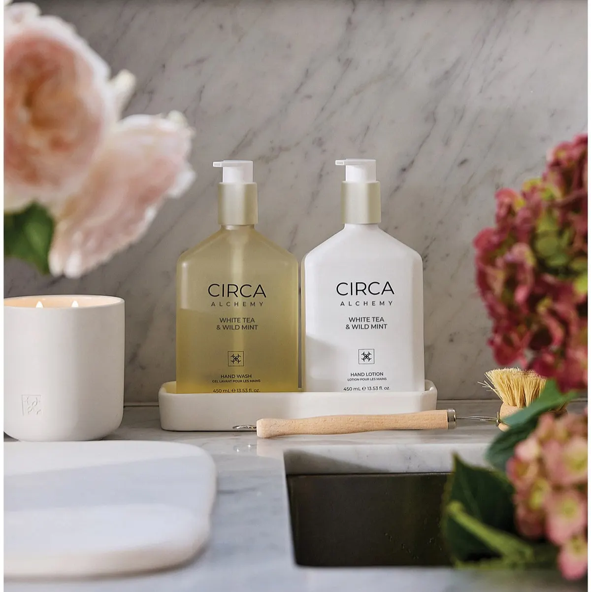 CIRCA Alchemy Hand Wash 450ml - White Tea & Wild Mint, view 2