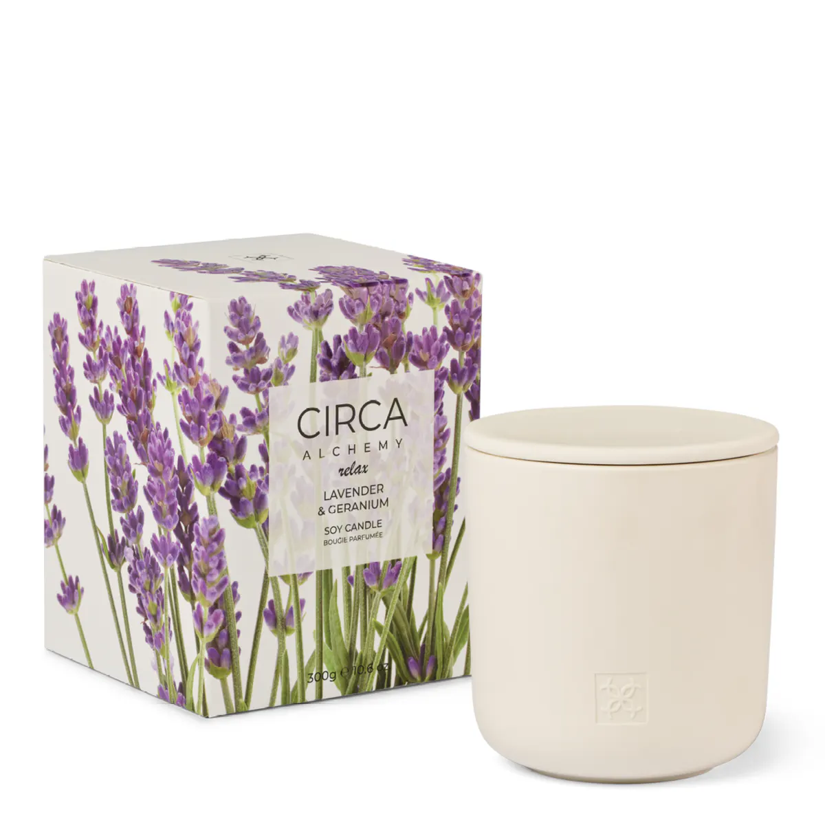 CIRCA Alchemy Relax Candle 300g - Lavender & Geranium, view 4