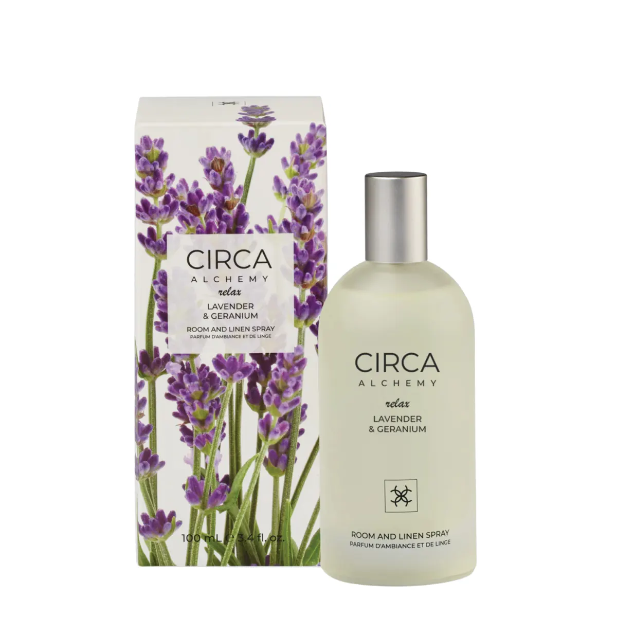 CIRCA Alchemy Relax Room & Linen Spray 100ml - Lavender & Geranium