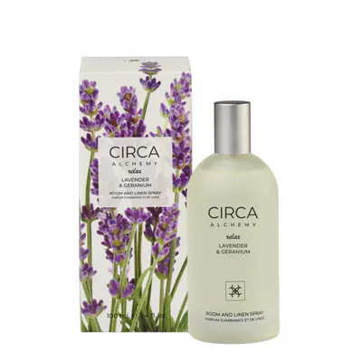 CIRCA Alchemy Relax Room & Linen Spray 100ml - Lavender & Geranium