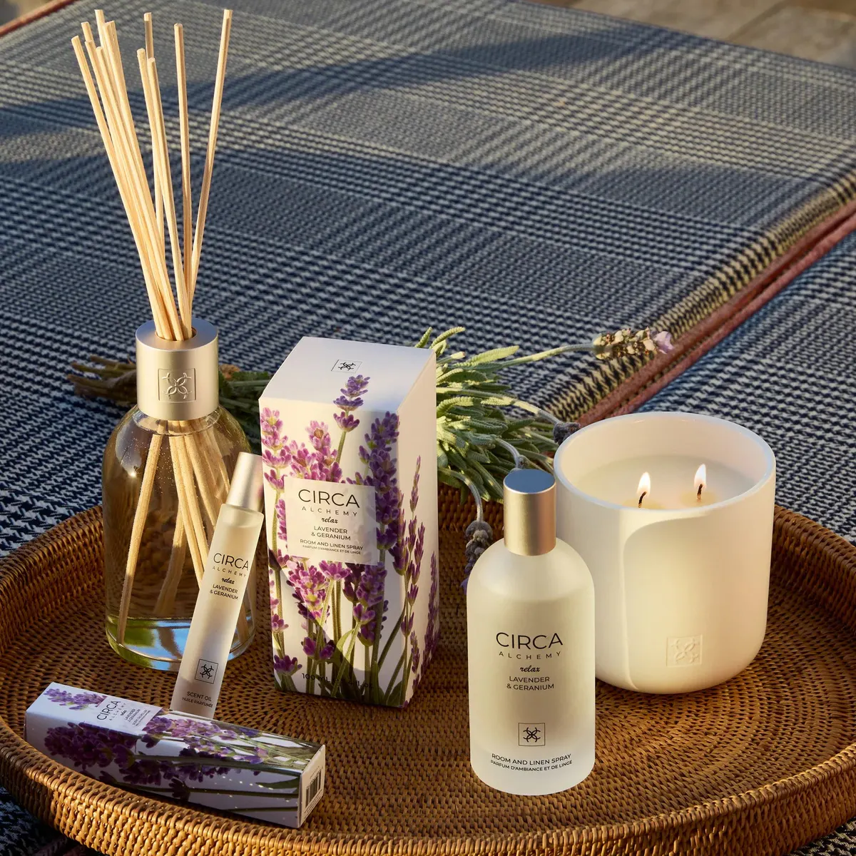 CIRCA Alchemy Relax Room & Linen Spray 100ml - Lavender & Geranium, view 2