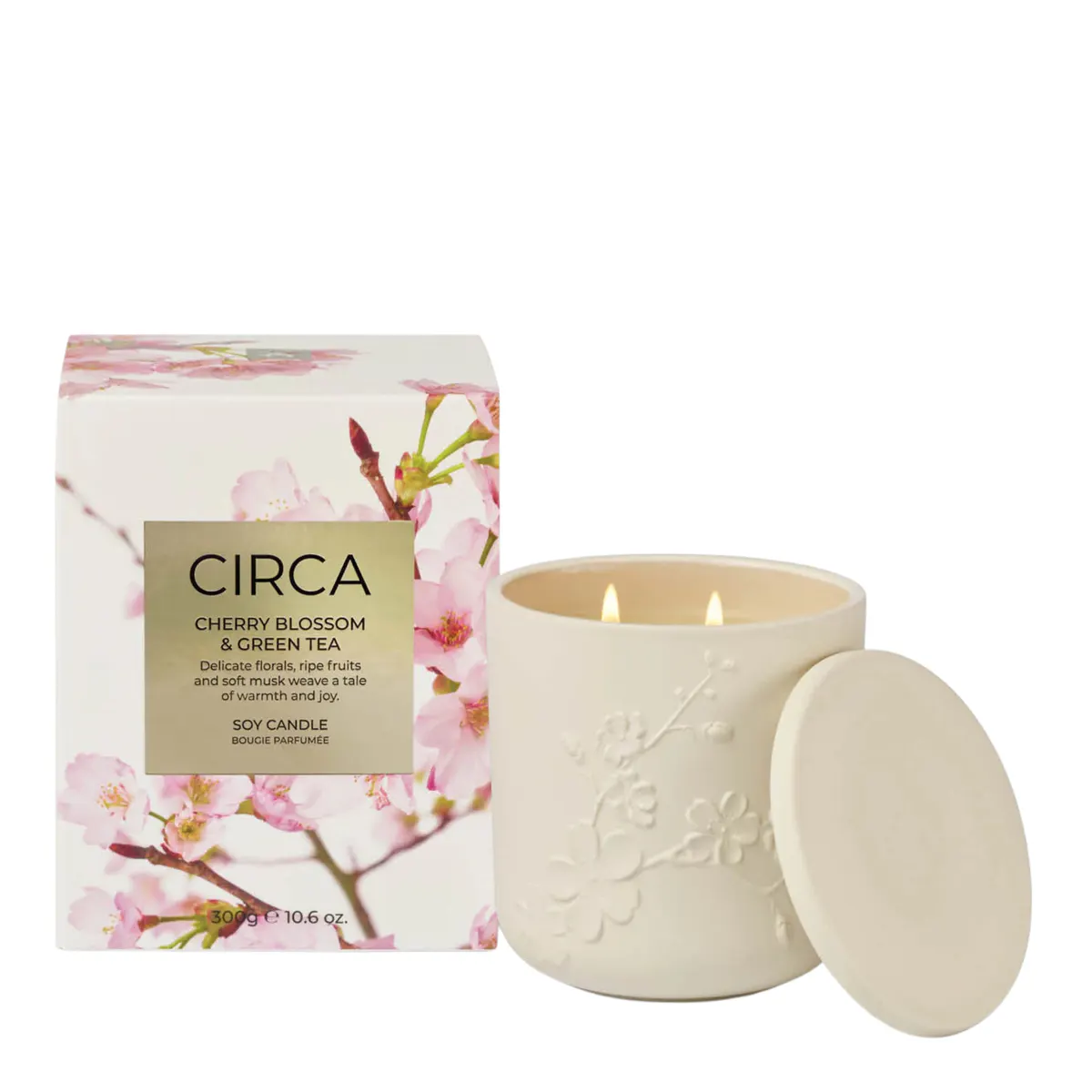 CIRCA Candle 300g - Cherry Blossom & Green Tea
