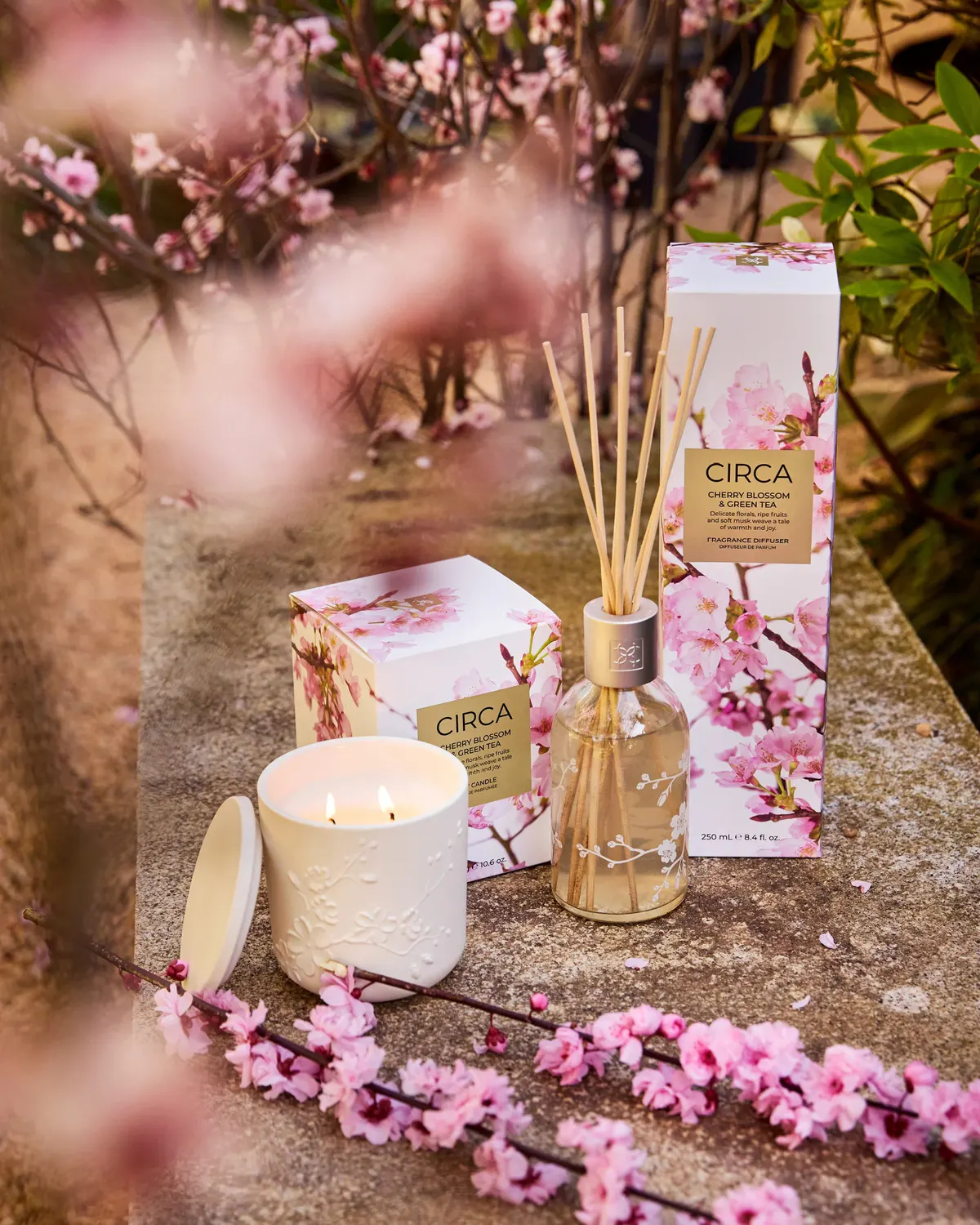 CIRCA Candle 300g - Cherry Blossom & Green Tea, view 3