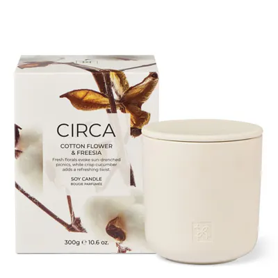 CIRCA Candle 300g - Cotton Flower & Freesia