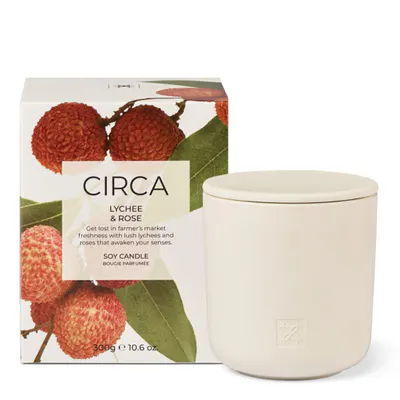CIRCA Candle 300g - Rose & Lychee