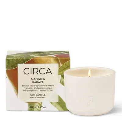 CIRCA Candle 70g - Mango & Papaya