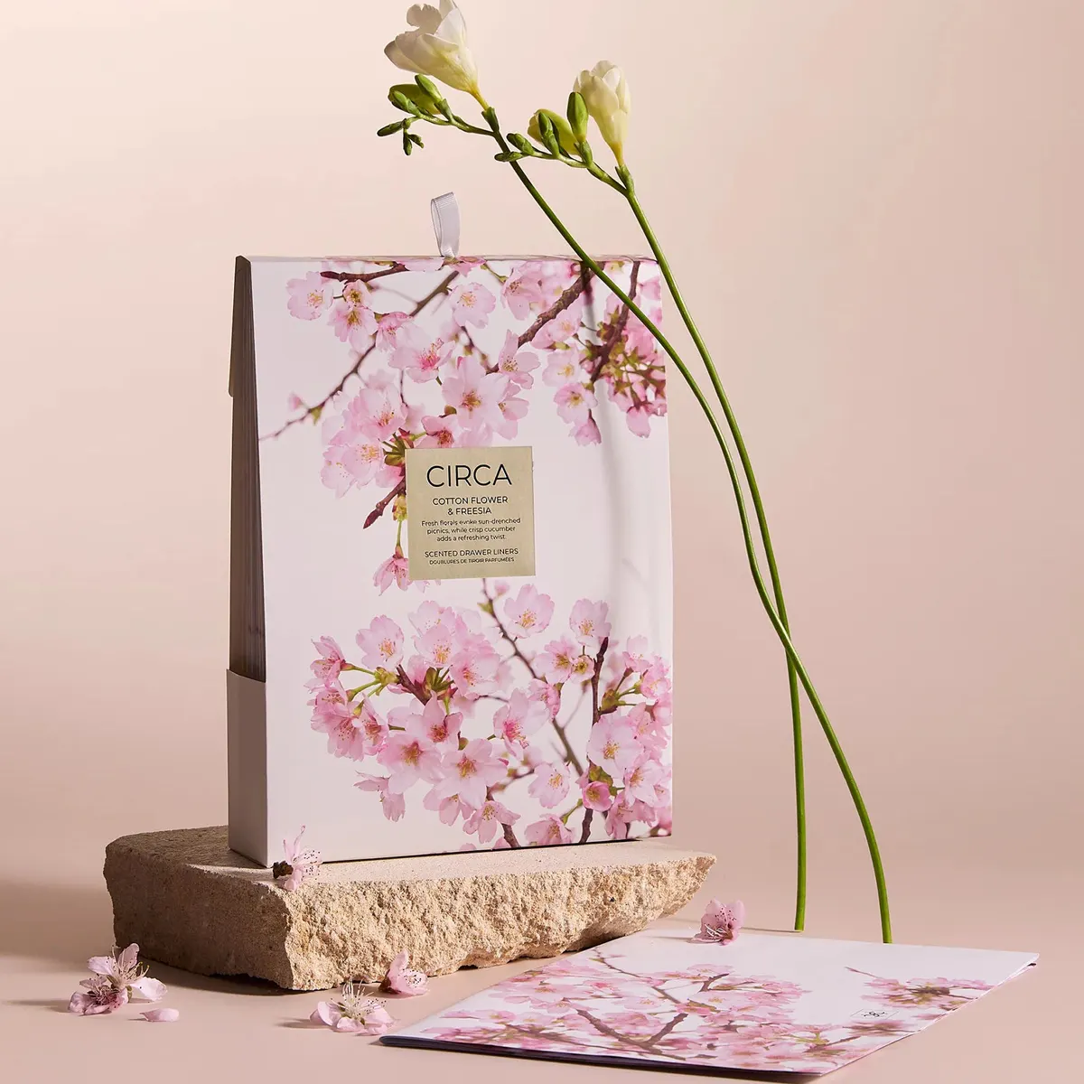 CIRCA Draw Liners 6 Sheets - Cotton Flower & Freesia, view 2