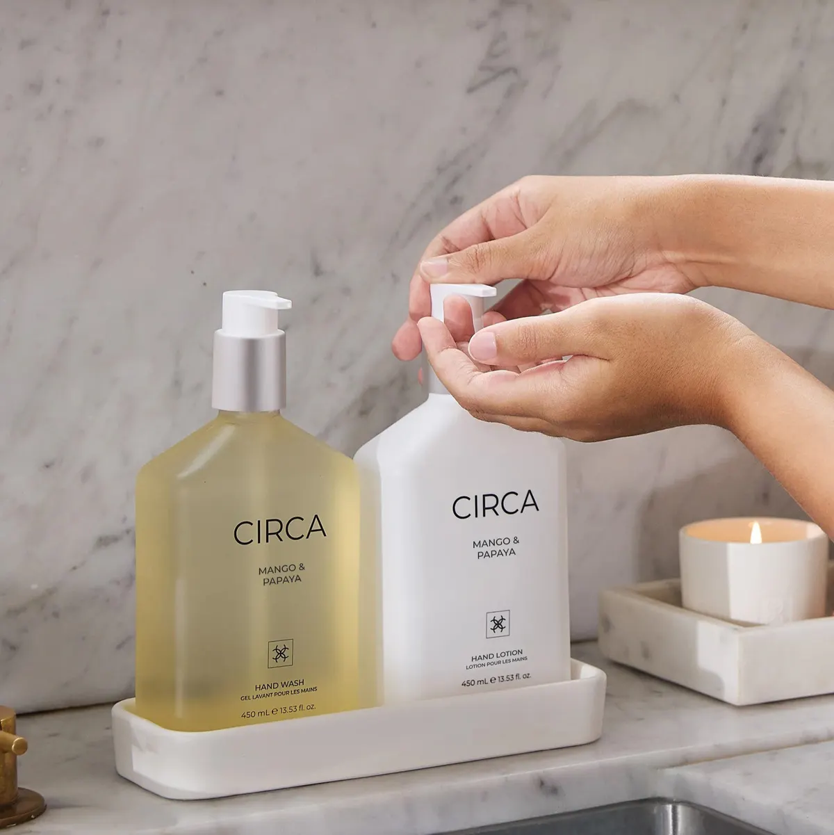 CIRCA Hand Wash 450ml - Mango & Papaya, view 2