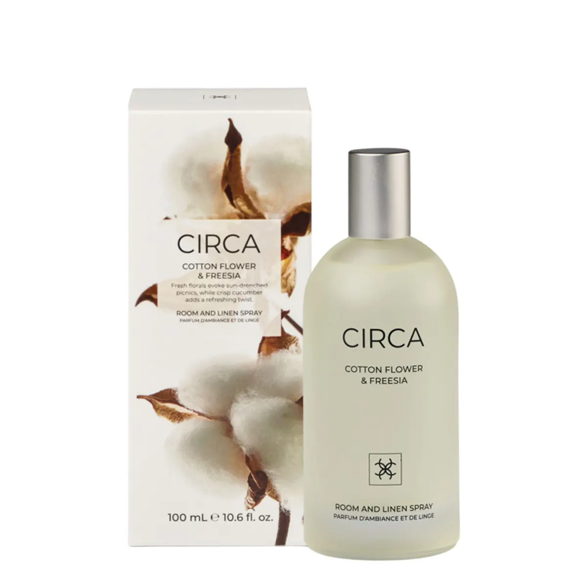 CIRCA Room & Linen Spray 100ml - Cotton Flower & Freesia