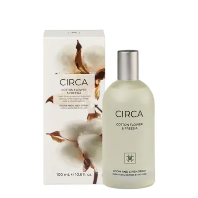 CIRCA Room & Linen Spray 100ml - Cotton Flower & Freesia