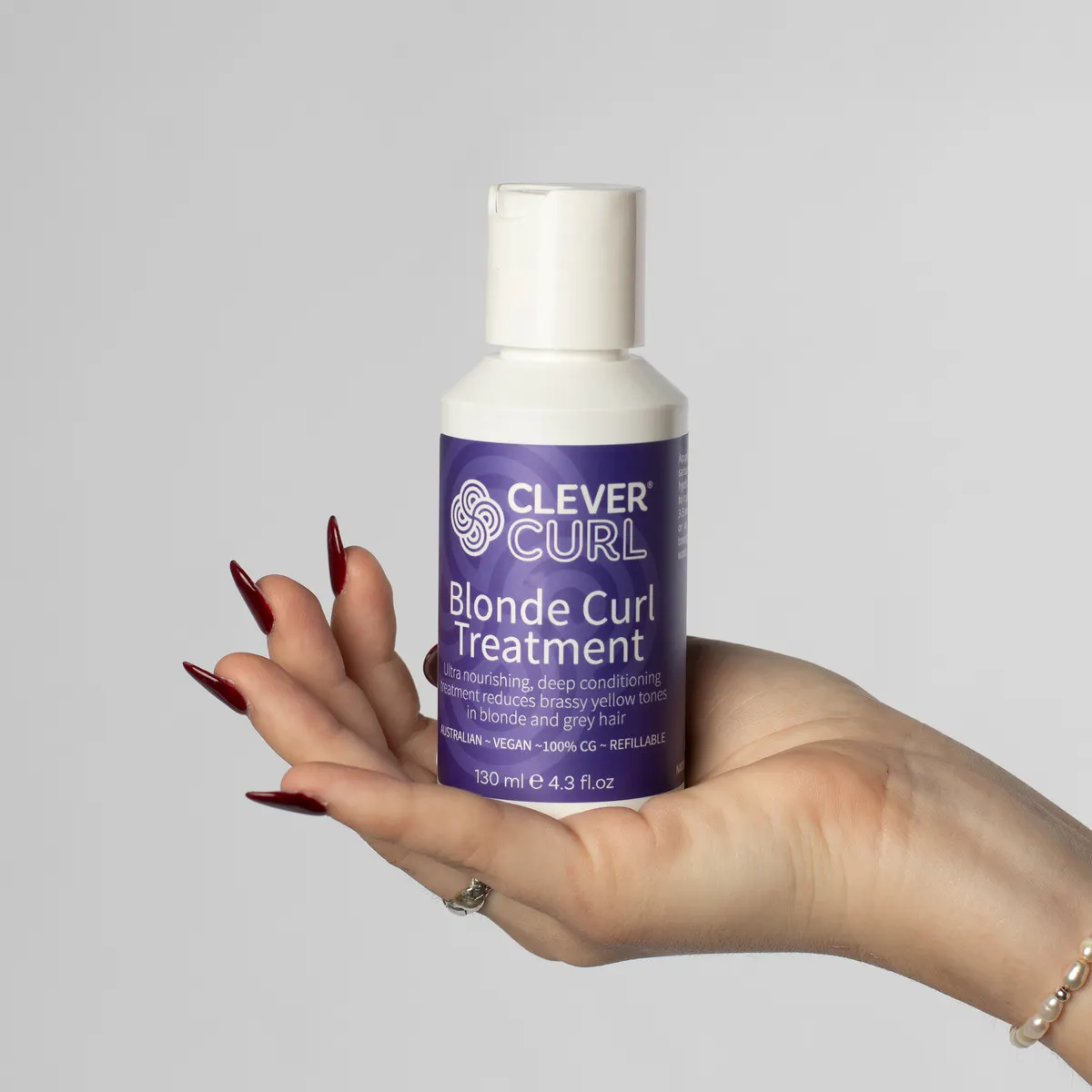 Clever Curl Blonde Curl Treatment 130ml - Old Packaging, view 2