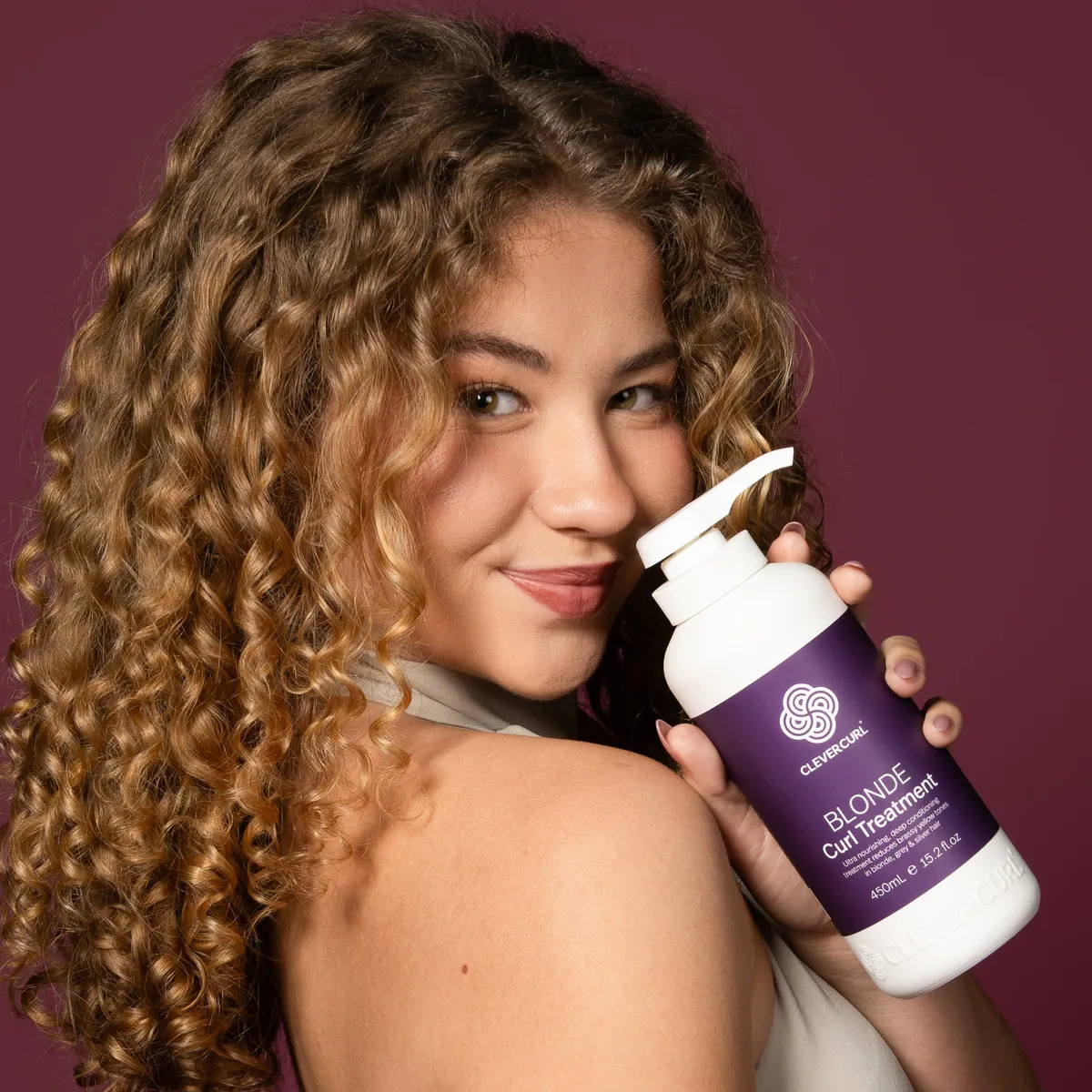 Clever Curl Blonde Curl Treatment 450ml, view 2
