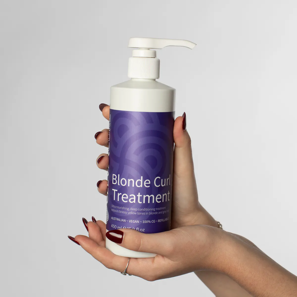 Clever Curl Blonde Curl Treatment 450ml - Old Packaging, view 2