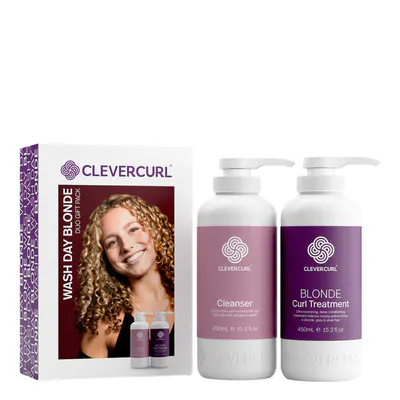 Clever Curl Cleanser & Blonde Treatment Duo Pack