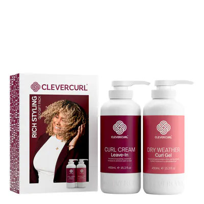 Clever Curl Curl Cream & Dry Weather Gel Duo Pack