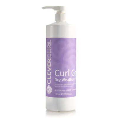 Clever Curl Dry Weather Gel 1000ml - Old packaging