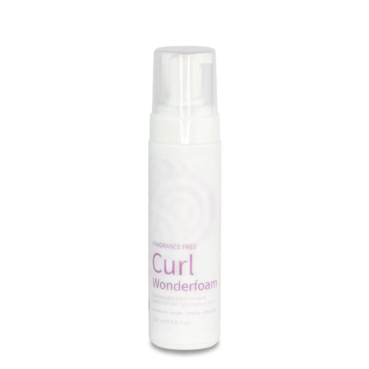 Clever Curl Fragrance Free Wonderfoam 200ml - Old Packaging