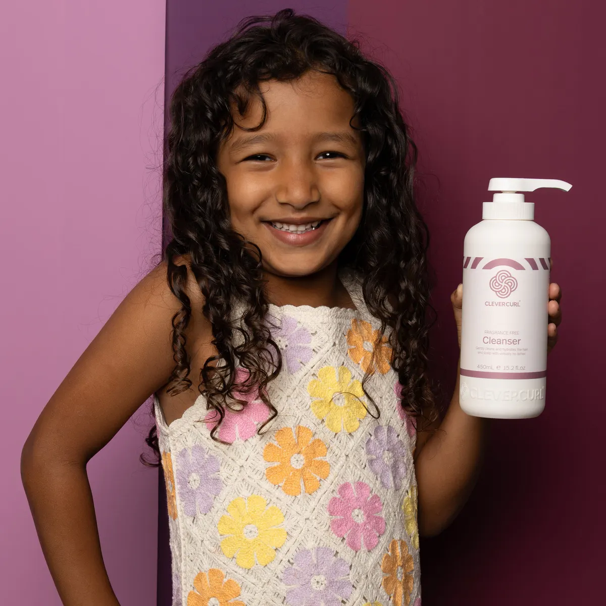Clever Curl Fragrance Free Cleanser 450ml, view 2
