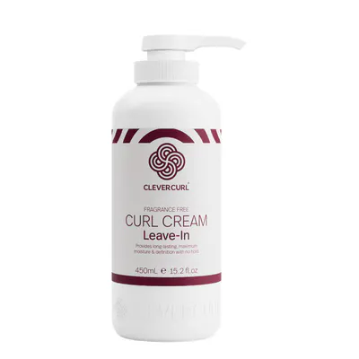 Clever Curl Fragrance Free Leave-In Cream 450ml