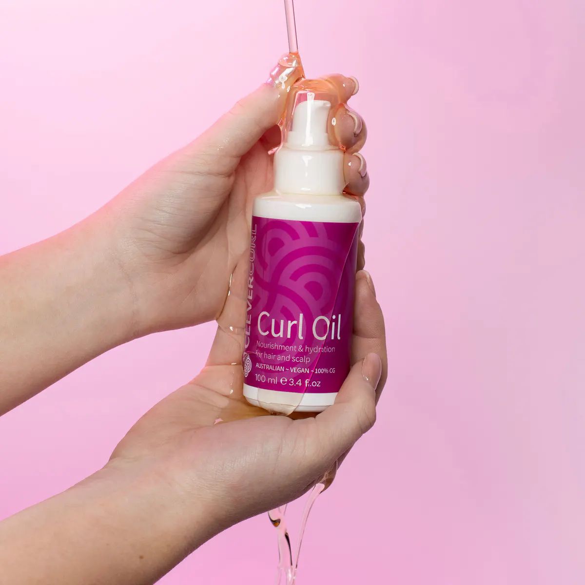 Clever Curl Hair Oil 100ml - Old Packaging, view 2