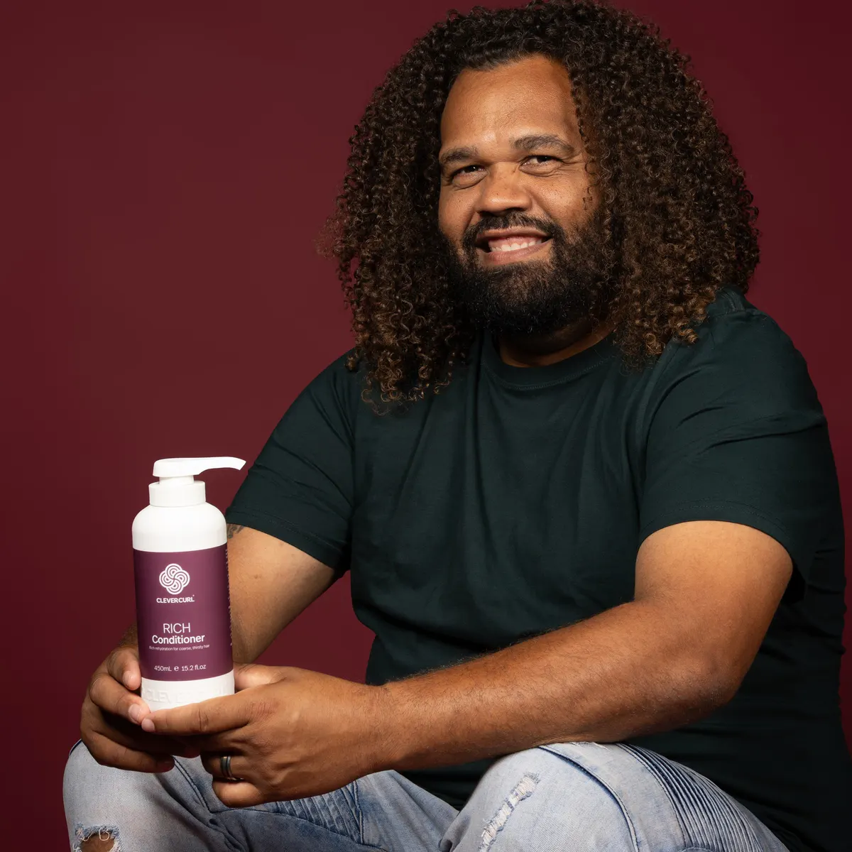 Clever Curl Rich Conditioner 450ml, view 2