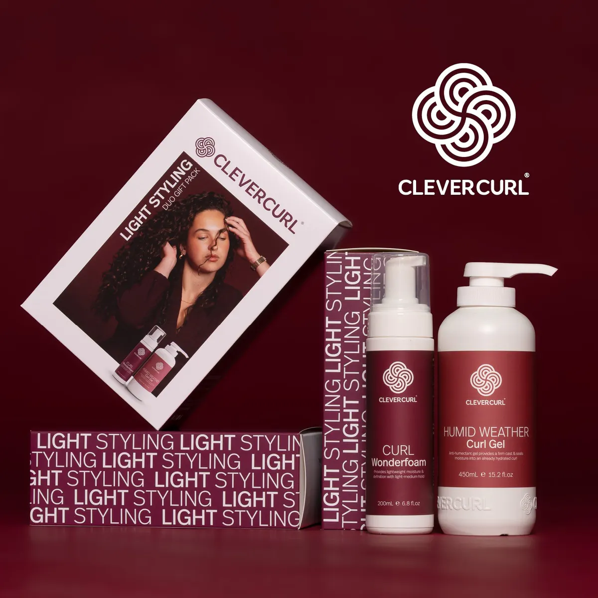 Clever Curl Wonderfoam & Humid Weather Gel Duo Pack, view 2