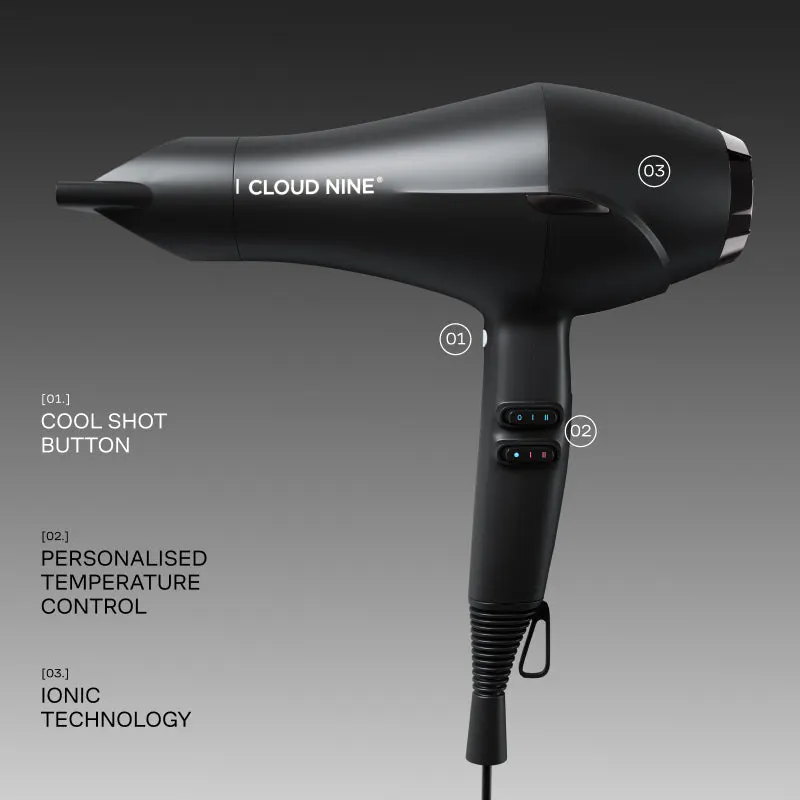 CLOUD NINE Airshot Hair Dryer, view 7