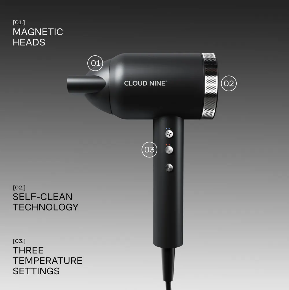 CLOUD NINE The Airshot Pro Hair Dryer Luxury Gift Set, view 6