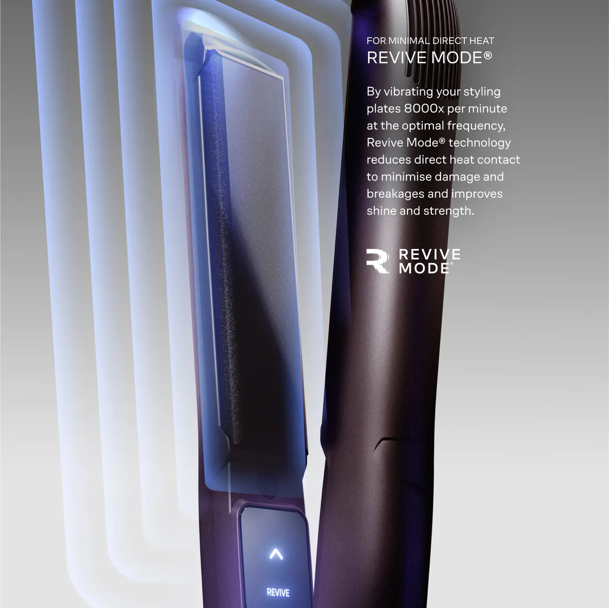 CLOUD NINE The Original Iron - The Luxury Dark Burgundy Collection, view 4