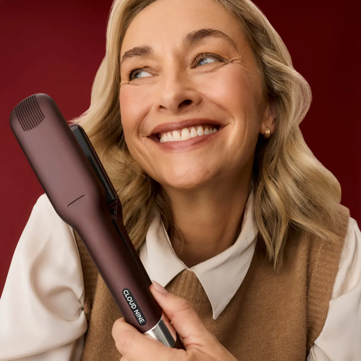 CLOUD NINE The Wide Iron - The Luxury Dark Burgundy Collection, view 3