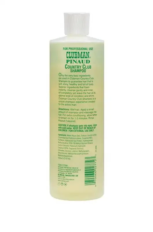 Clubman Pinaud Country Club Shampoo 477ml, view 2