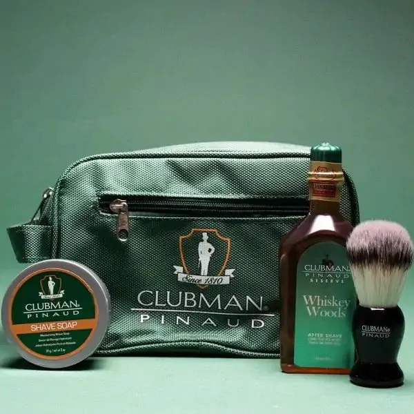Clubman Pinaud Shave Kit - Whiskey Woods, view 2