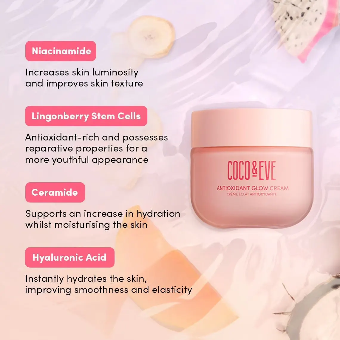 Coco & Eve Antioxidant Glow Cream 50ml, view 3