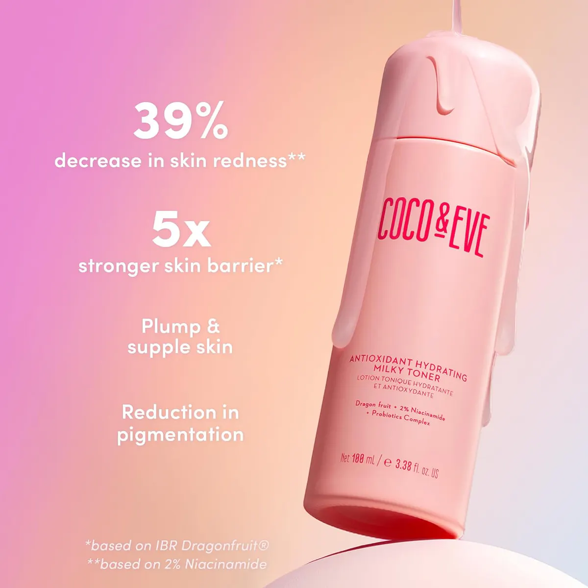 Coco & Eve Antioxidant Hydrating Milky Toner 100ml, view 5