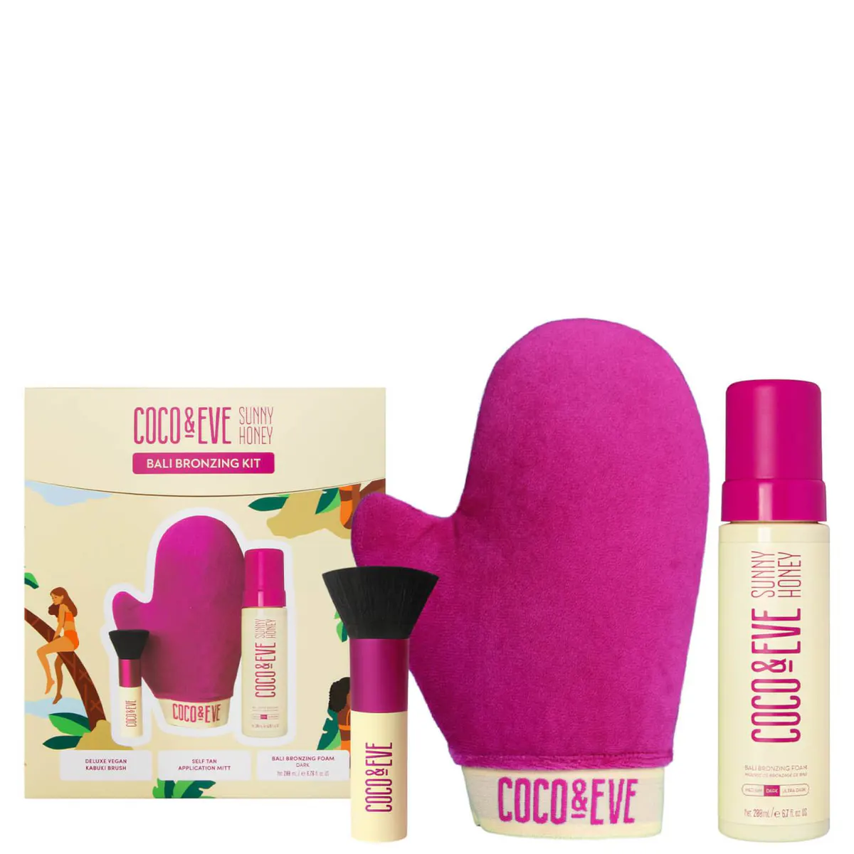 Coco & Eve Sunny Honey Bali Bronzing Set