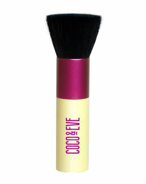 Coco & Eve Sunny Honey Deluxe Vegan Kabuki Brush