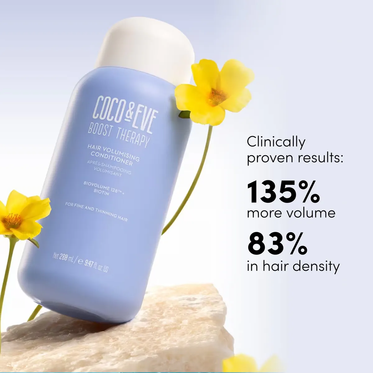 Coco & Eve Boost Therapy Hair Volumising Conditioner 280ml, view 6