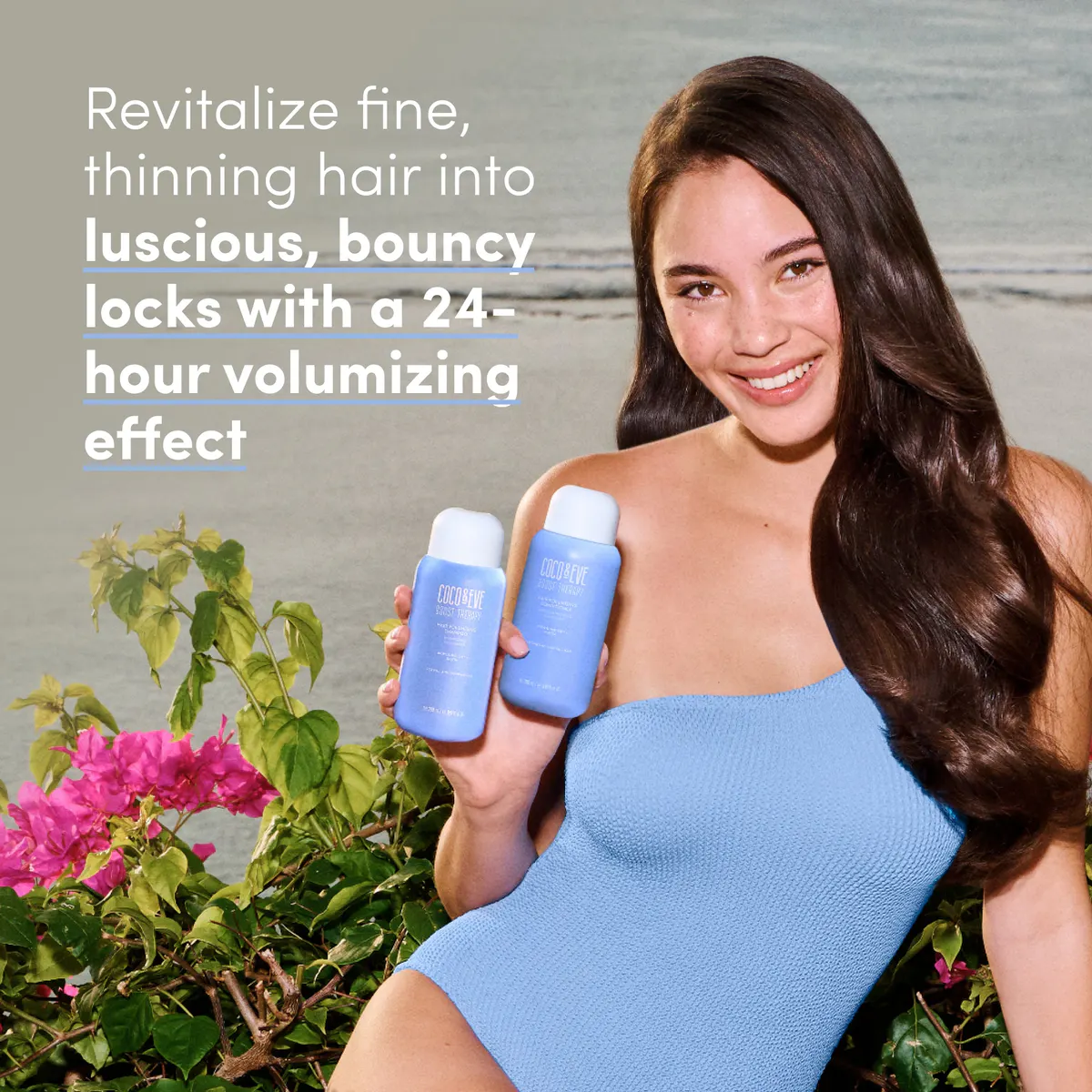 Coco & Eve Boost Therapy Hair Volumising Shampoo 280ml, view 4