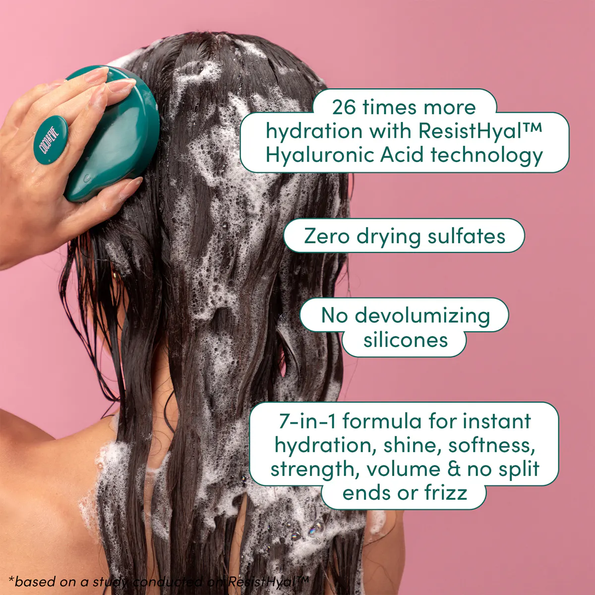 Coco & Eve Like A Virgin Super Hydrating Shampoo 70ml, view 2