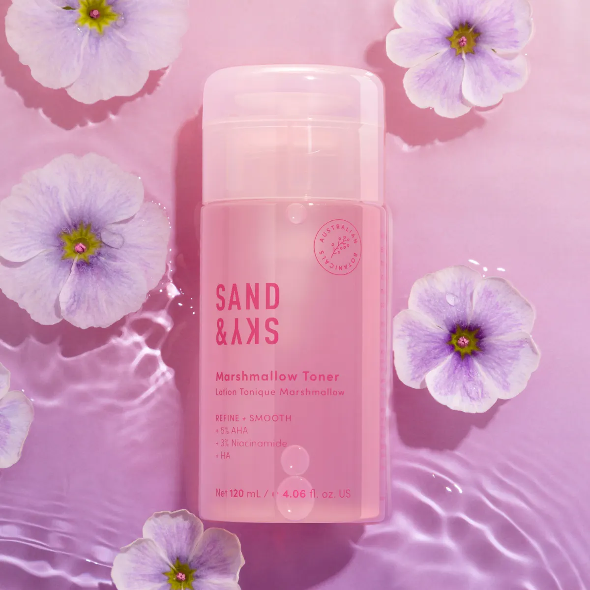 Sand & Sky Marshmallow Pink Toner 120ml, view 6