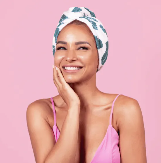 Coco & Eve Microfibre Towel Wrap, view 4