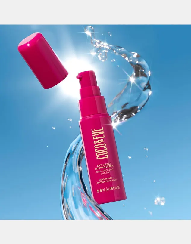 Coco & Eve Sunny Honey Antiaging Bronzing Night Serum, view 4