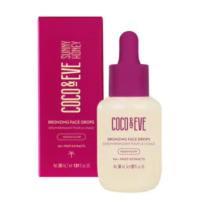 Coco & Eve Sunny Honey Bronzing Face Drops 30ml