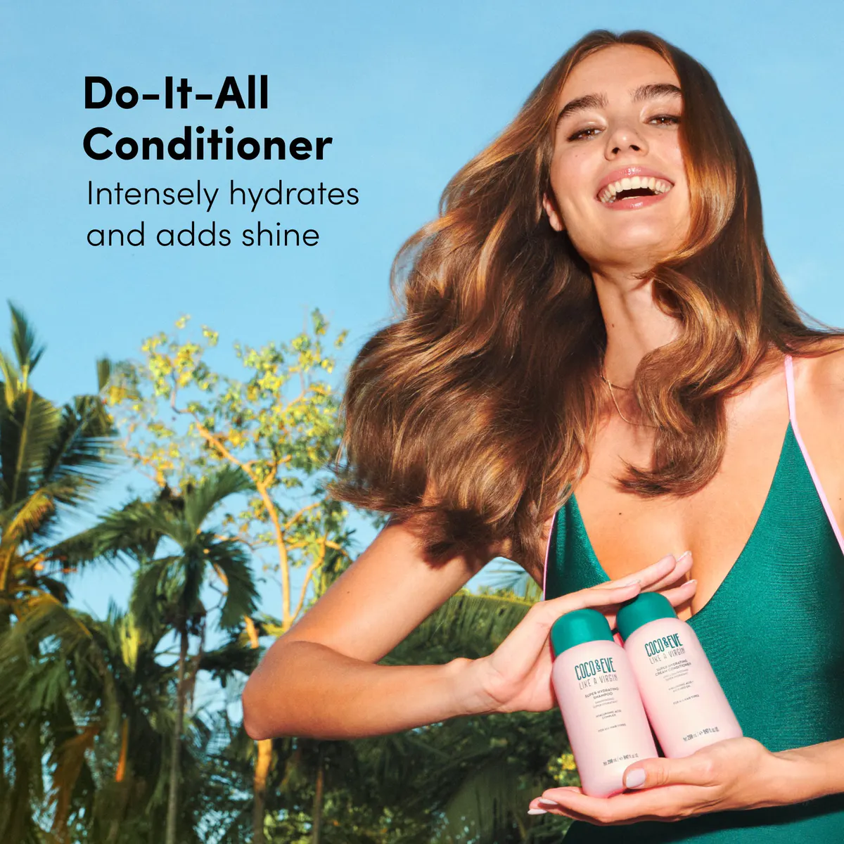 Coco & Eve Like A Virgin Super Hydrating Cream Conditioner 280ml, view 4