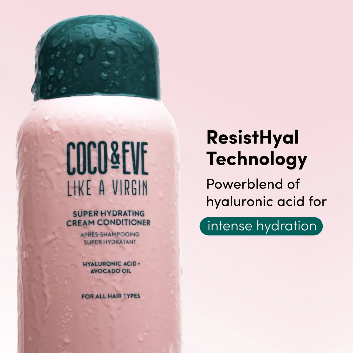 Coco & Eve Like A Virgin Super Hydrating Cream Conditioner 280ml, view 6