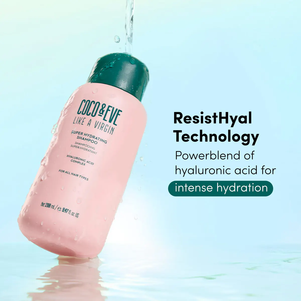 Coco & Eve Like A Virgin Super Hydrating Shampoo 280ml, view 6