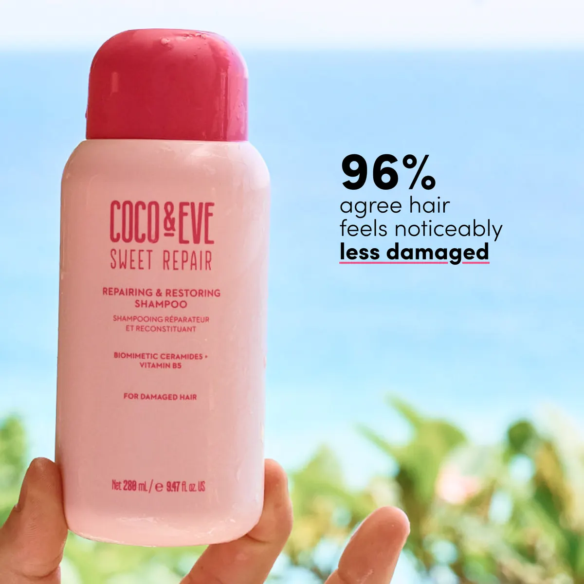 Coco & Eve Sweet Repair Repairing & Restoring Shampoo 280ml, view 6