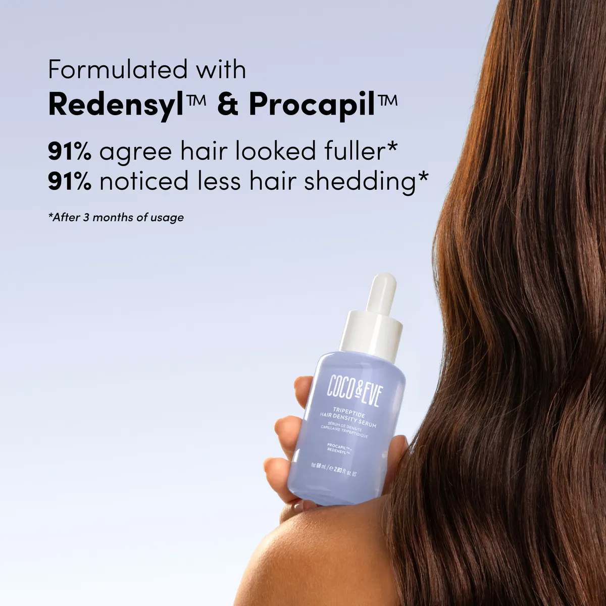 Coco & Eve Tripeptide Hair Density Serum 60ml, view 5
