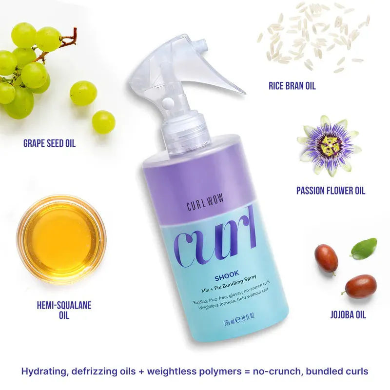 Color Wow Curl WOW Shook Mix & Fix Bundling Spray 295ml, view 4